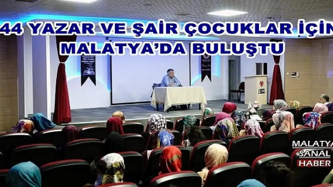 YAZARLAR ÖĞRENCİLERLE BİR ARAYA GELDİ.