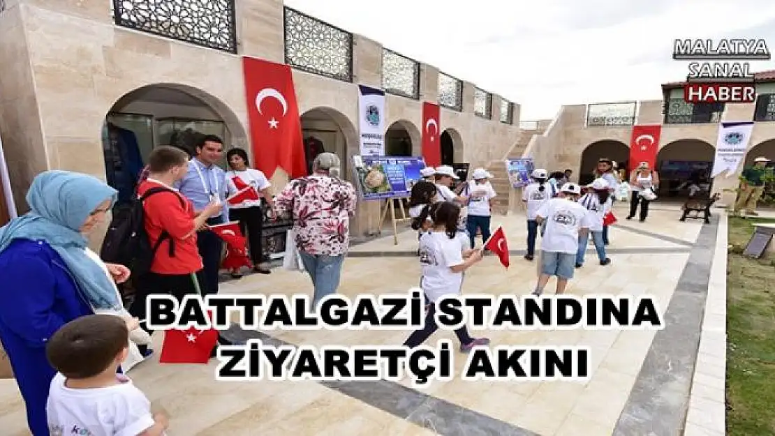 BATTALGAZİ STANDI YOĞUN İLGİ GÖRÜYOR
