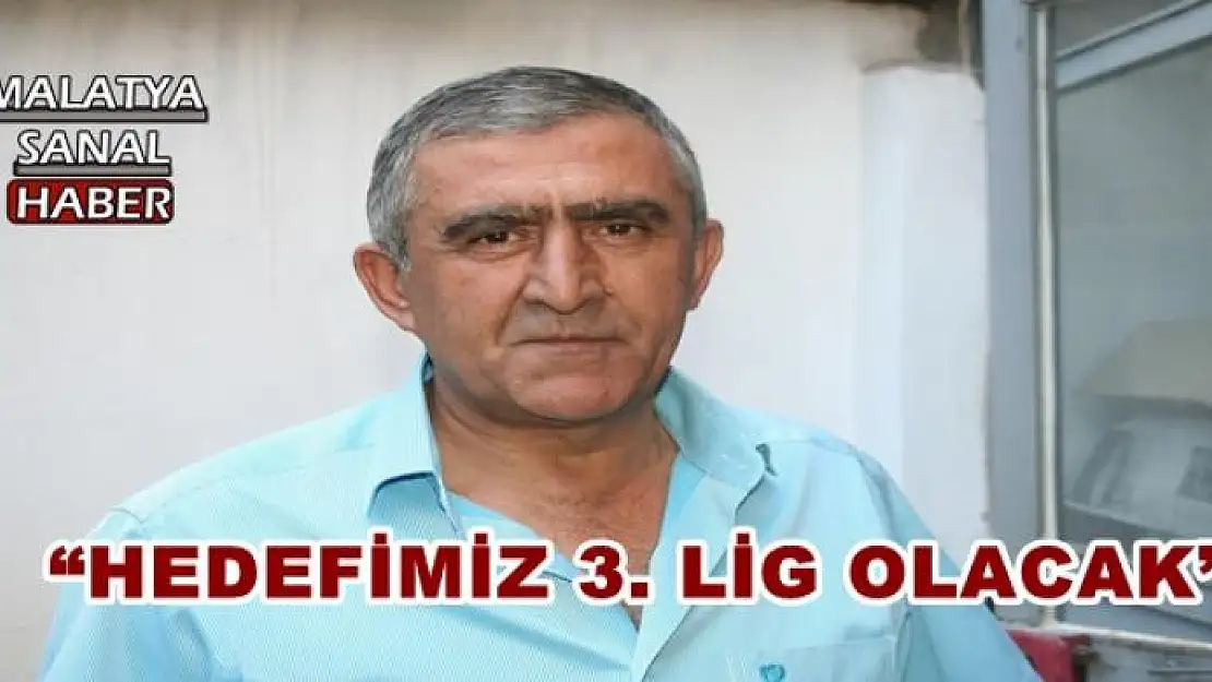 'YEŞİLYURTSPOR KULÜP BAŞKANI SUCU: HEDEFİMİZ 3. LİG OLACAK'''''