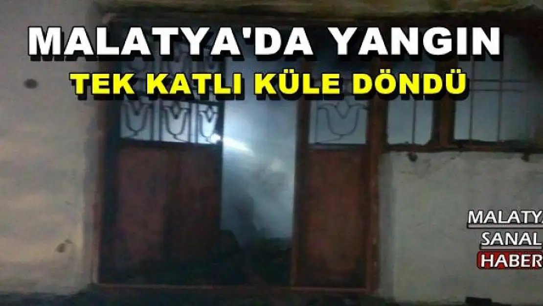MALATYA'DA YANGIN