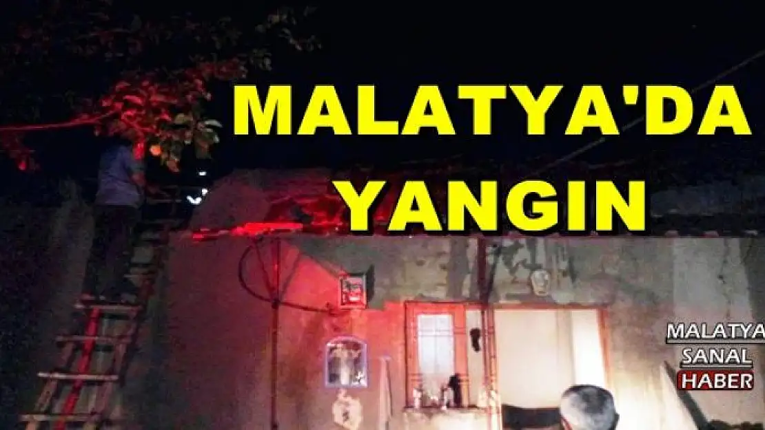 MALATYA'DA YANGIN