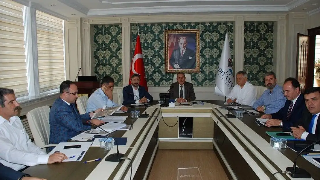 'Kamu yatırımlarını değerlendirme toplantısı yapıldı'