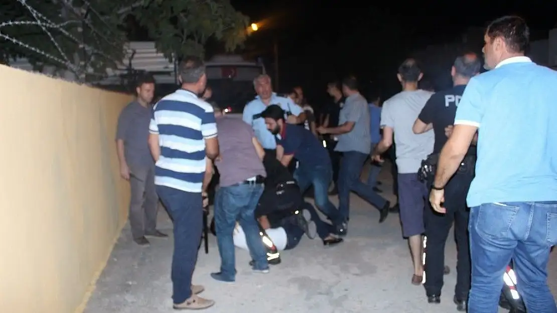 Adıyaman´da ortalığı savaş alanına çeviren kavga