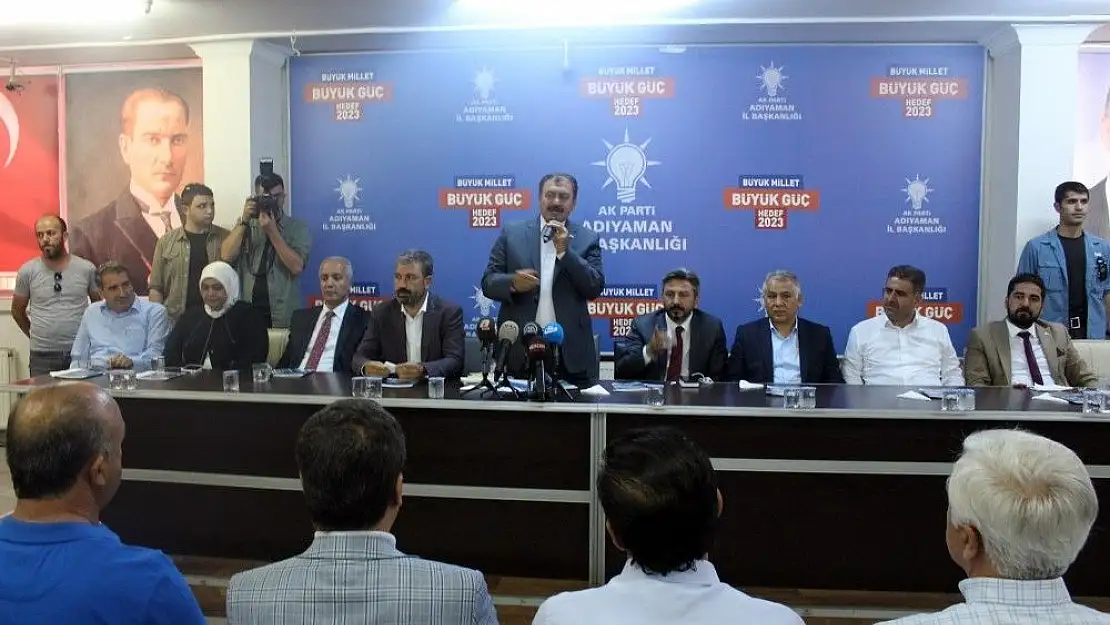 'Bakan Veysel Eroğlu Adıyaman´da temaslarda bulundu'