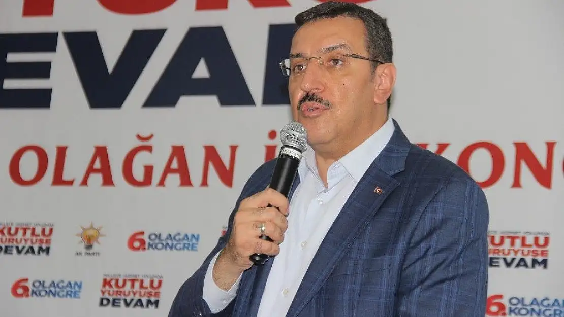 'Gümrük ve Ticaret Bakanı Bülent Tüfenkci:'