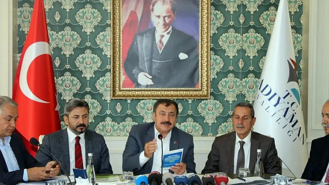 'Orman ve Su İşleri Bakanı Veysel Eroğlu:'