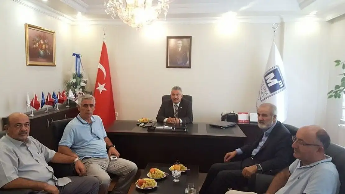 'MTSO Başkan adayı Namık Şahin seçim çalışmalarını sürdürüyor'