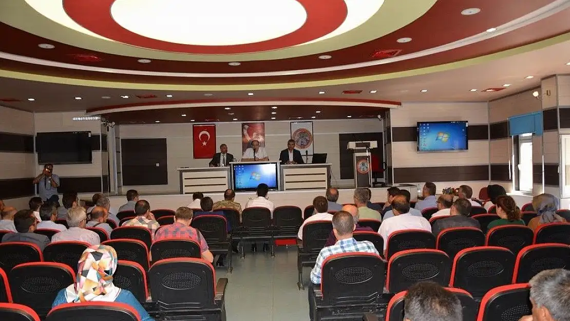 'Suşehri´nde okullarda alınacak tedbirler anlatıldı'