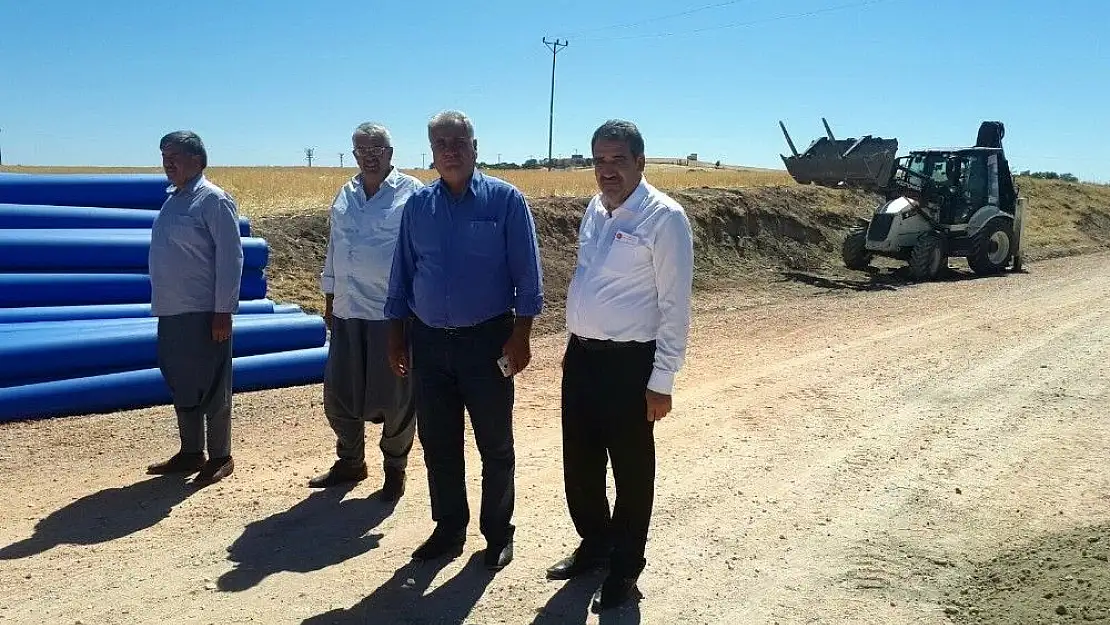 'Oluklu Grup İçme Suyu hattında çalışmalar tüm hızıyla sürüyor'