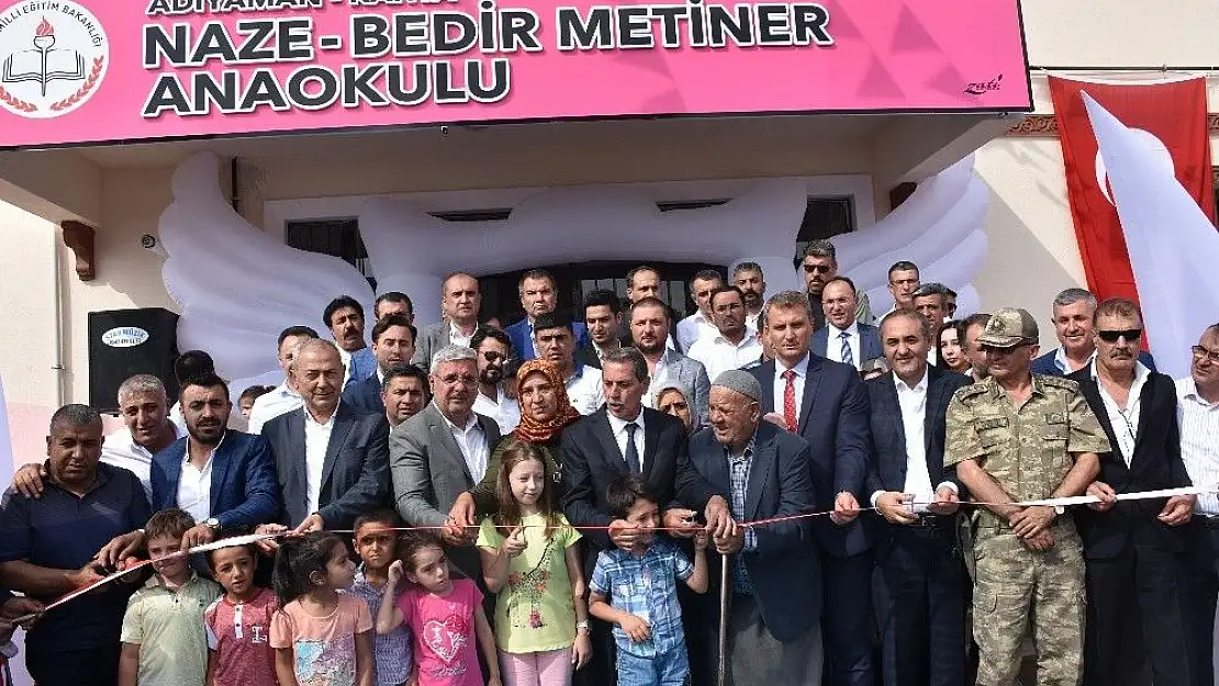 'Naze Bedir Metiner Anaokulu törenle açıldı'