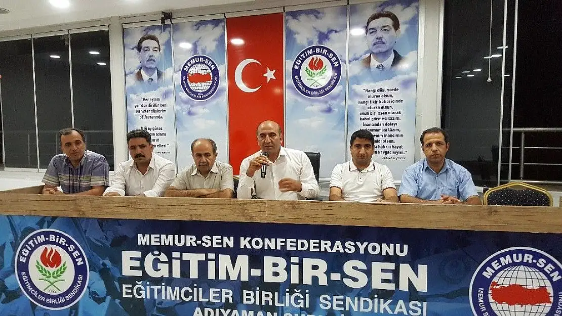 'Eğitim Bir-Sen eğitimdeki sorunları dile getirdi'