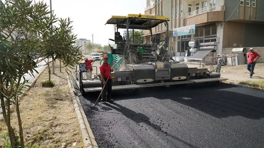 '2. Çevreyolunda asfaltlama çalışmaları sürüyor'