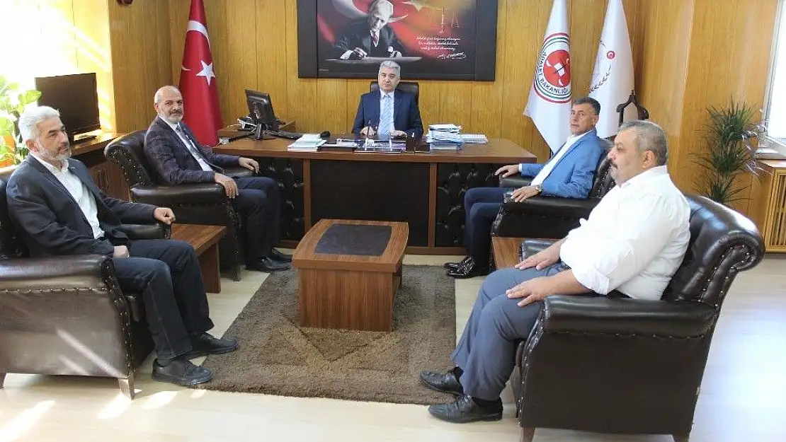 Malatya'ya atanan Başsavcı ´ya `hayırlı olsun´ ziyaretleri sürüyor