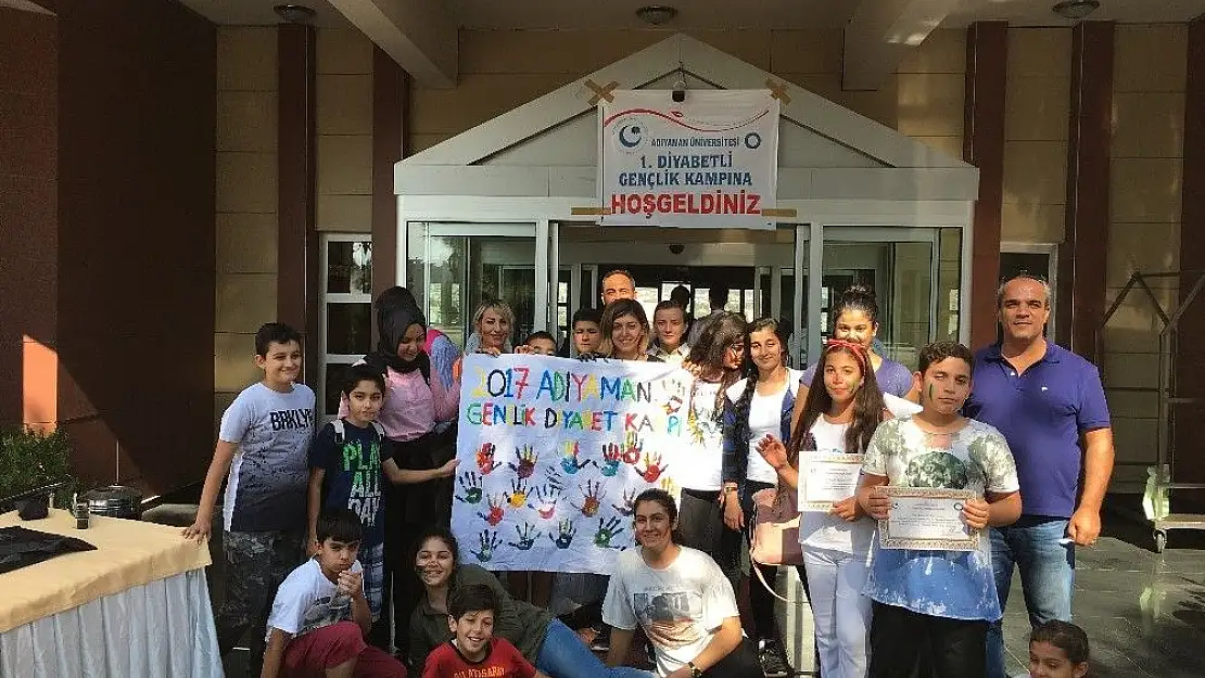 'Üniversitede diyabetli çocuklar için gençlik kampı'