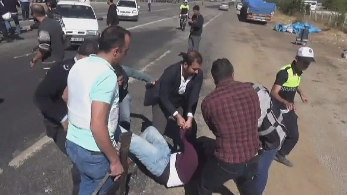 Malatya'da Tütün üreticilerinin eylemine polisten müdahale