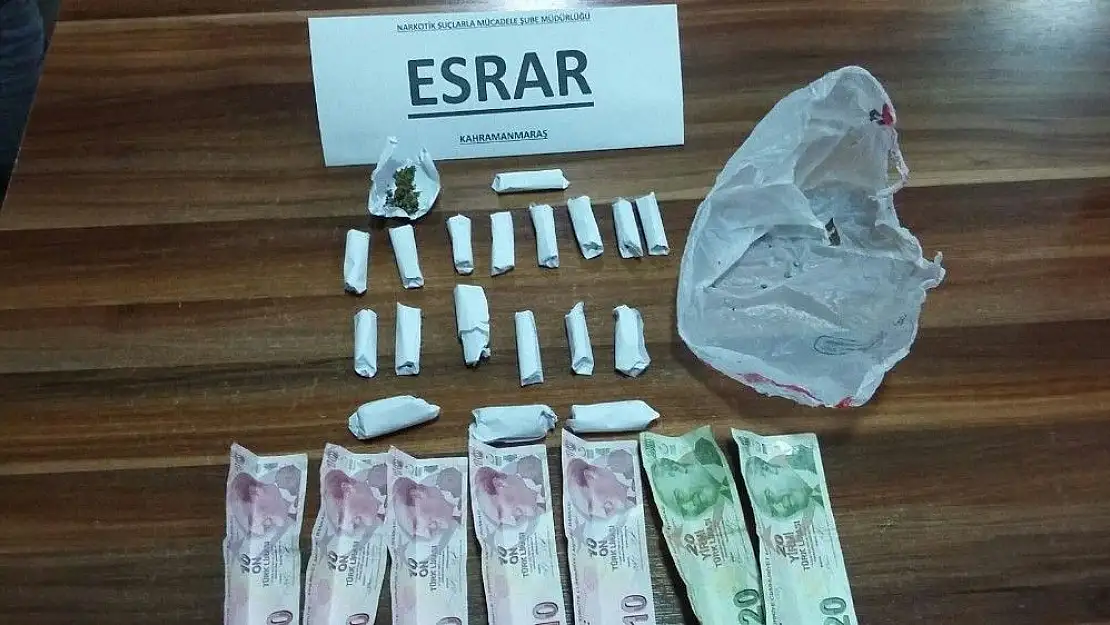 'Uyuşturucu satıcısı suçüstü yakalandı'