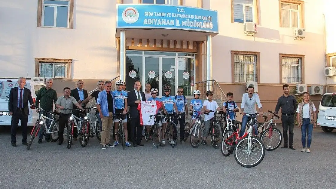 'Gıda Tarım ve Hayvancılık Müdürlüğüne bisiklet tahsis edildi'