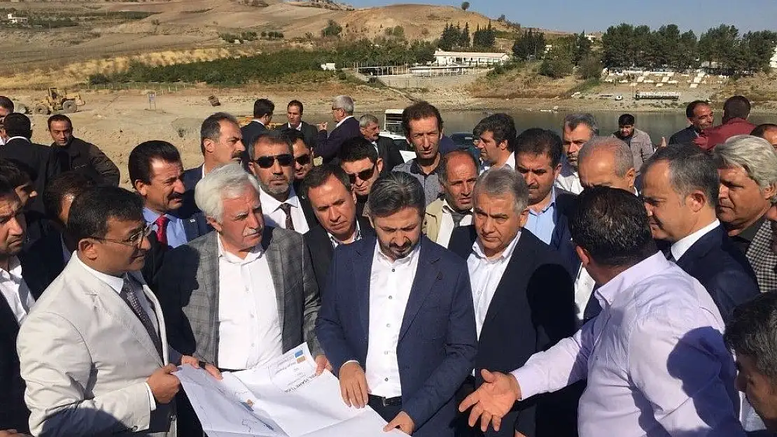 'Milletvekilleri Kahta´da Sahil Yolu Projesini inceledi'