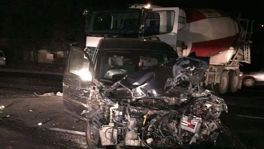 Malatya'da Zincirleme kazada 2 kişi yaralandı