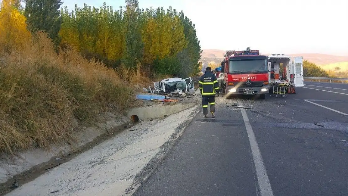 Malatya'da kaza: 2 ölü