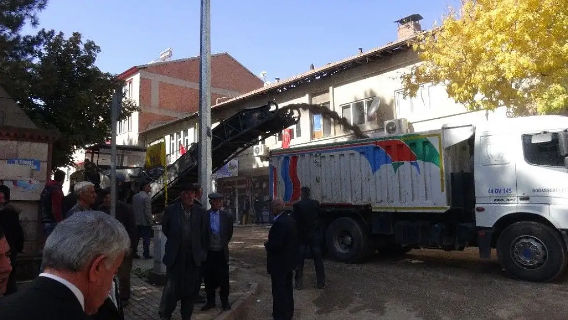 Doğanşehir´de alt yapı çalışmalarında sona gelindi