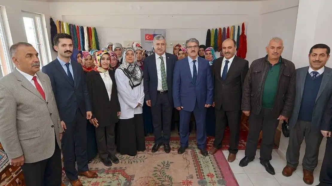 Yeşilyurt´ta 135 bin 445 Euro bütçeli meslek projesi tamamlandı