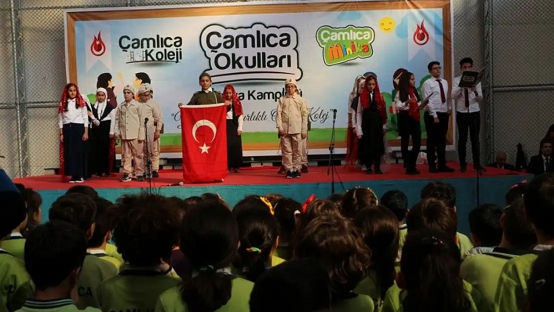 'Çamlıca Okulları´nda 29 Ekim coşkusu'
