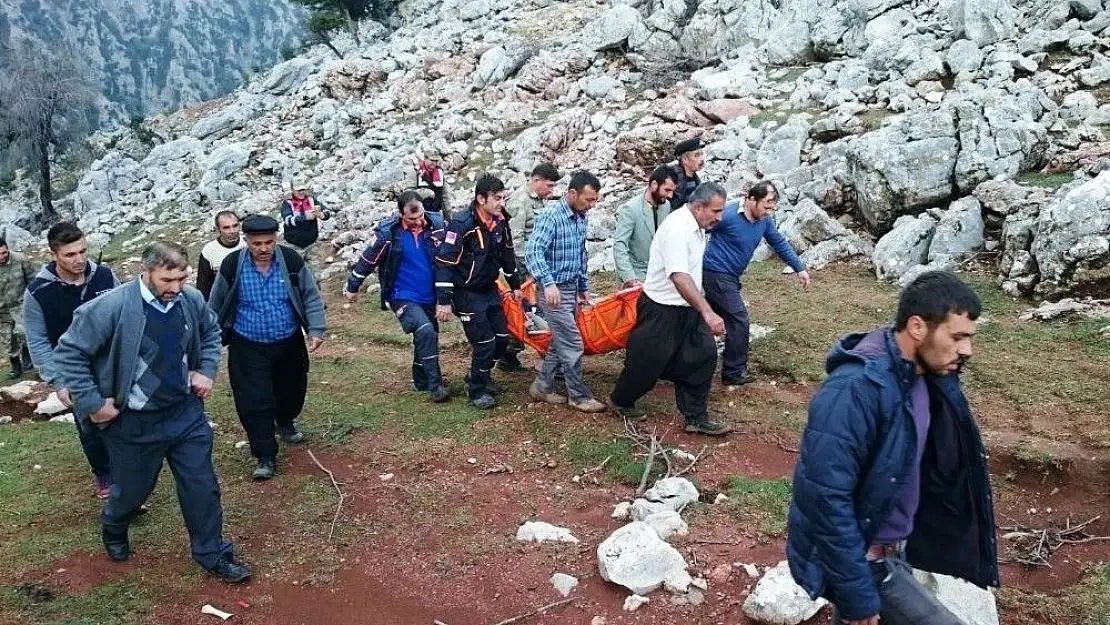 'Keçi otlatırken kayalıklardan düştü'