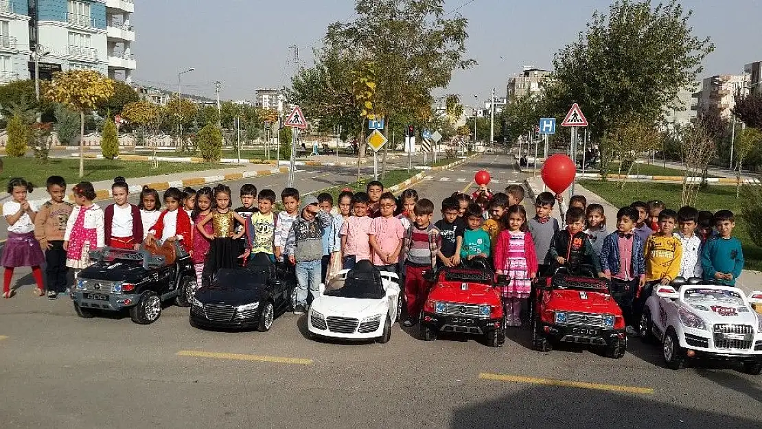 'Minikler uygulamalı trafik eğitimi verildi'