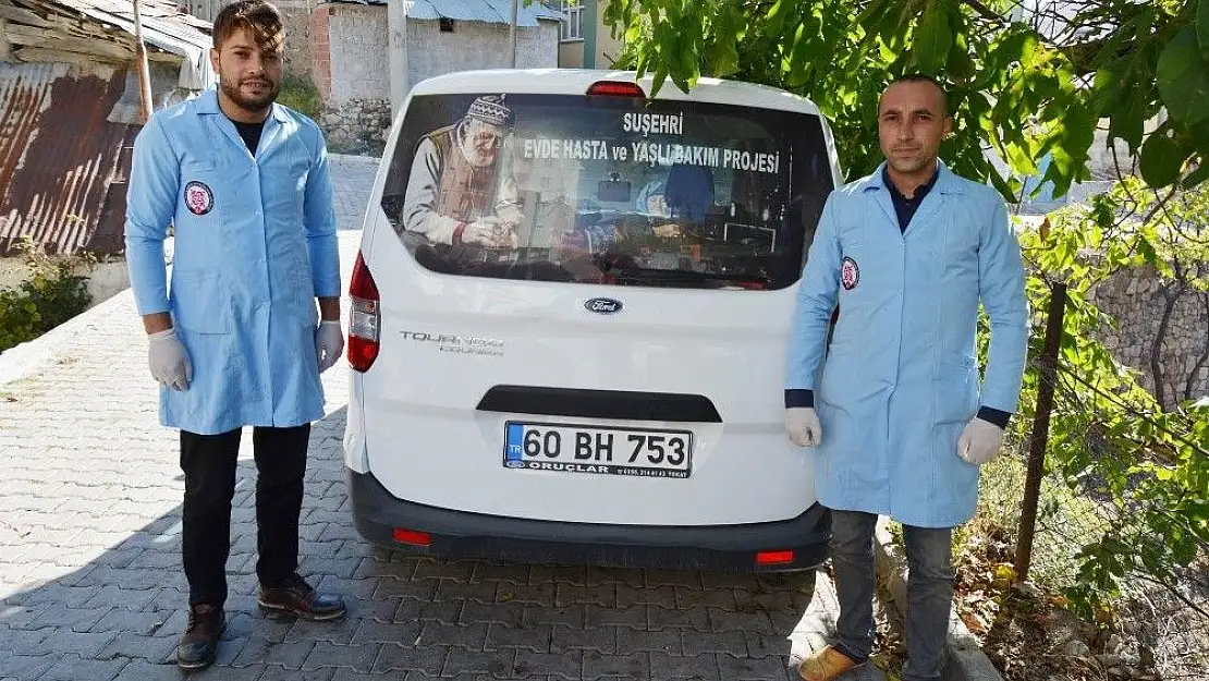 'Suşehri´nde 24 kişiye evde bakım hizmeti veriliyor'