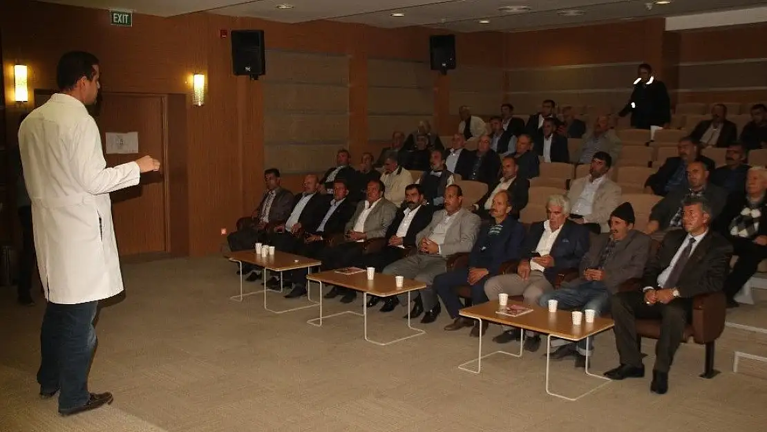 'Elazığ´da muhtarlara sağlık semineri'