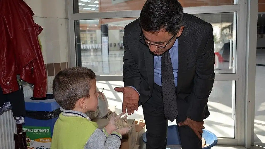 Malatya'da Minikler kille sanat öğreniyor
