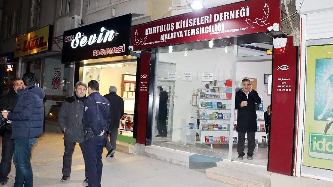 Malatya'da Kilise temsilciliğine saldıran zanlı yakalandı
