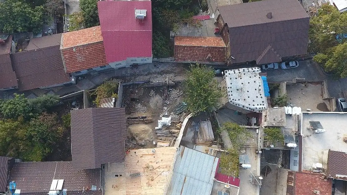 'Konak restorasyonunda `Roma mezarlığı´ bulundu'