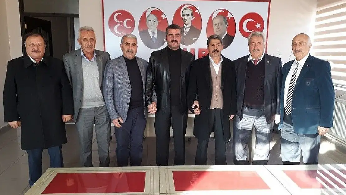 'MHP İl Başkanı Avşar´a hayırlı olsun ziyaretleri sürüyor'