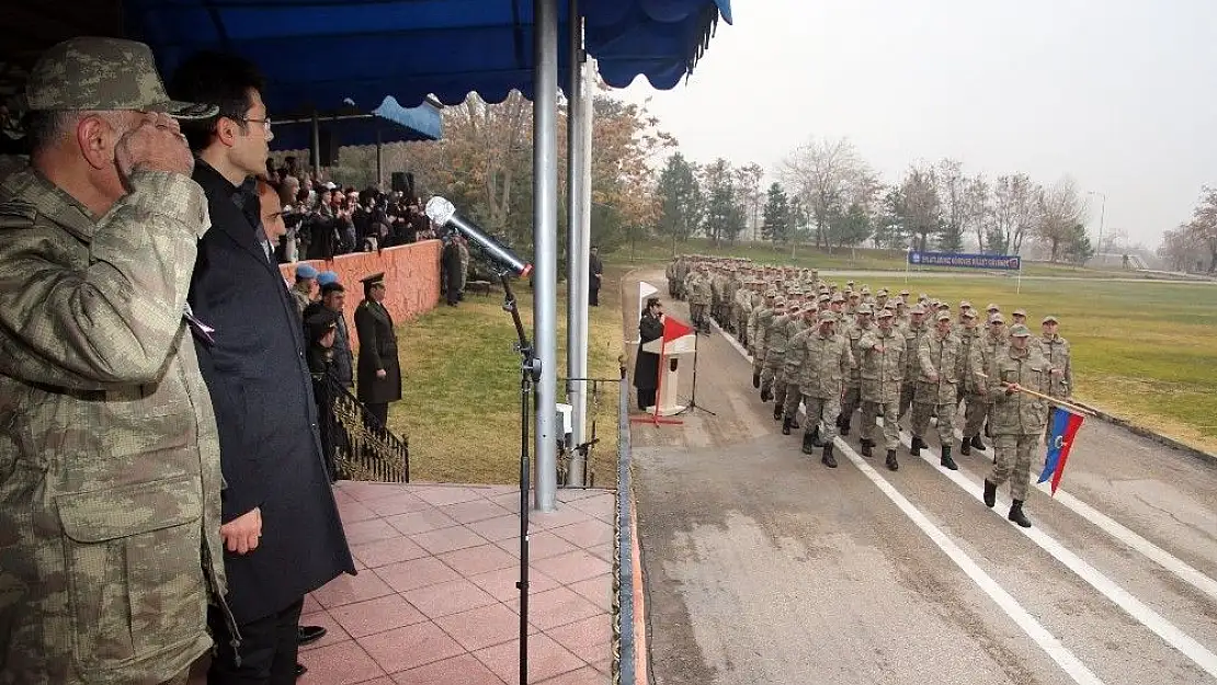 'Elazığ´da kısa dönem askerler yemin etti'