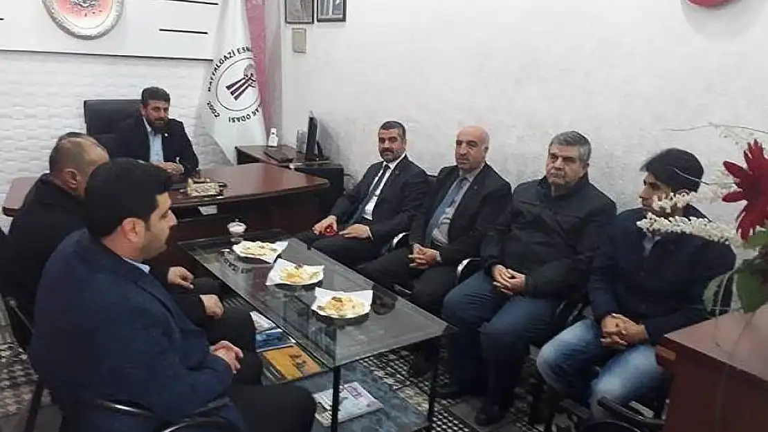 'MHP İl Başkanı Avşar iade-i ziyaretlerine devam ediyor'