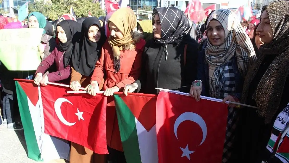 Malatya'da ABD´ye Kudüs protestosu