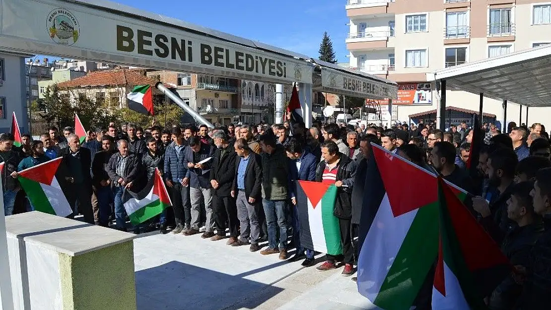 'Besni ilçesinde Kudüs eylemi'