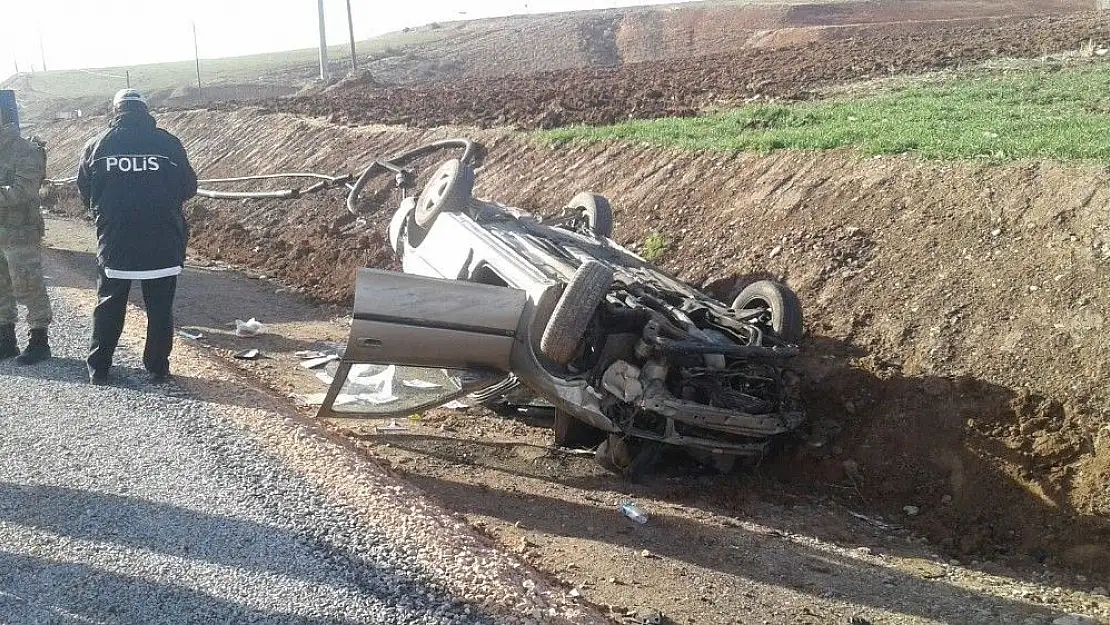 'Gölbaşı ilçesinde otomobil takla attı: 1 yaralı'