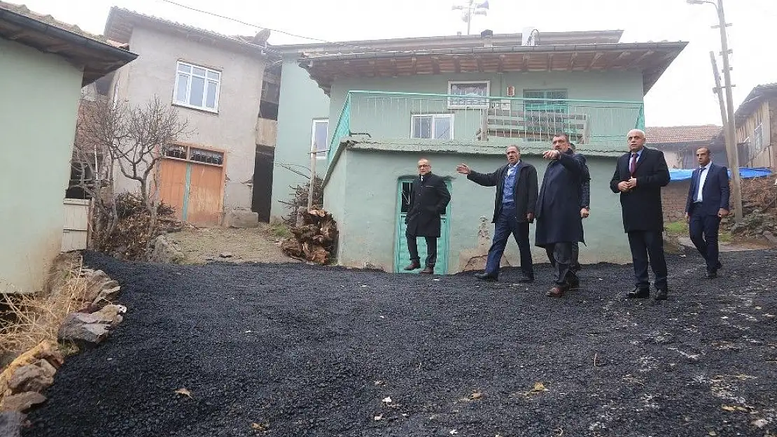 'Başkan Gürkan asfalt çalışmalarını yerinde inceledi'