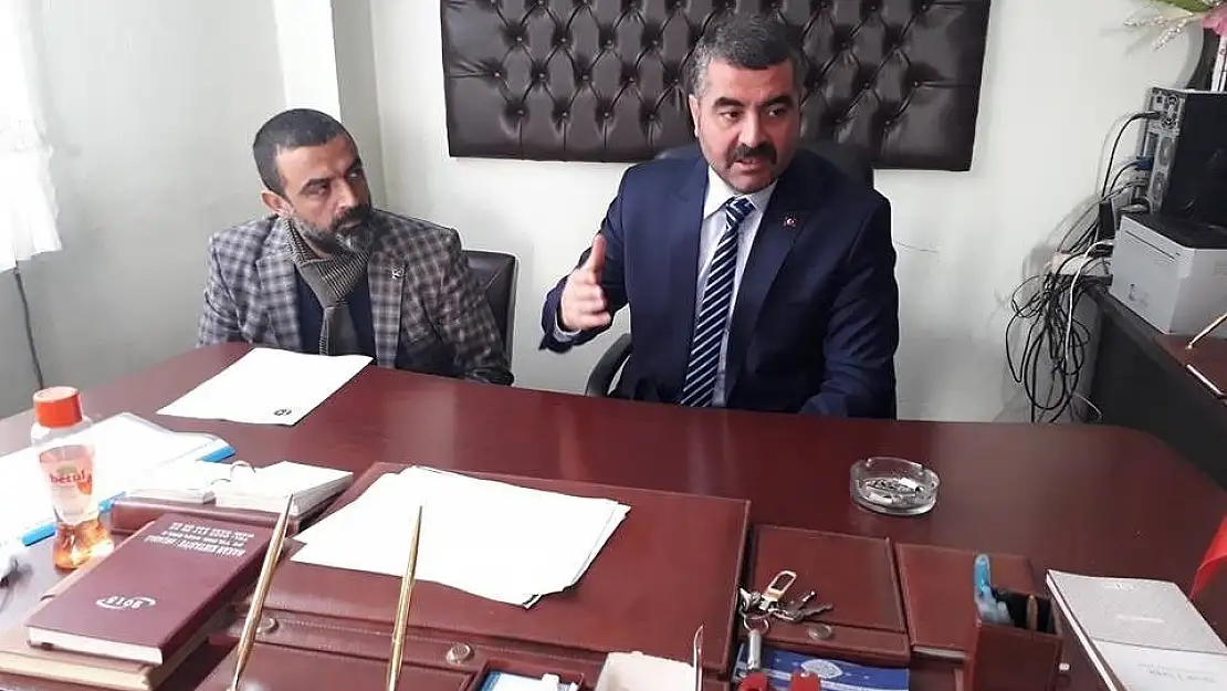 'MHP İl Başkanı Avşar Akçadağ´ı ziyaret etti'