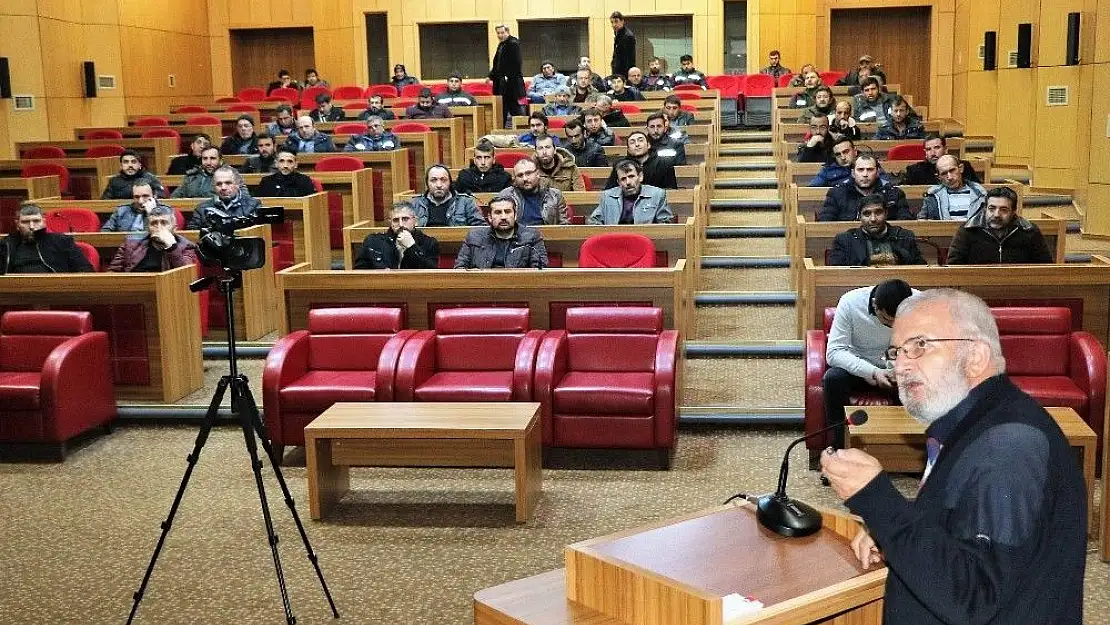 'İl Özel İdaresi personeline bulaşıcı hastalıklar anlatıldı'