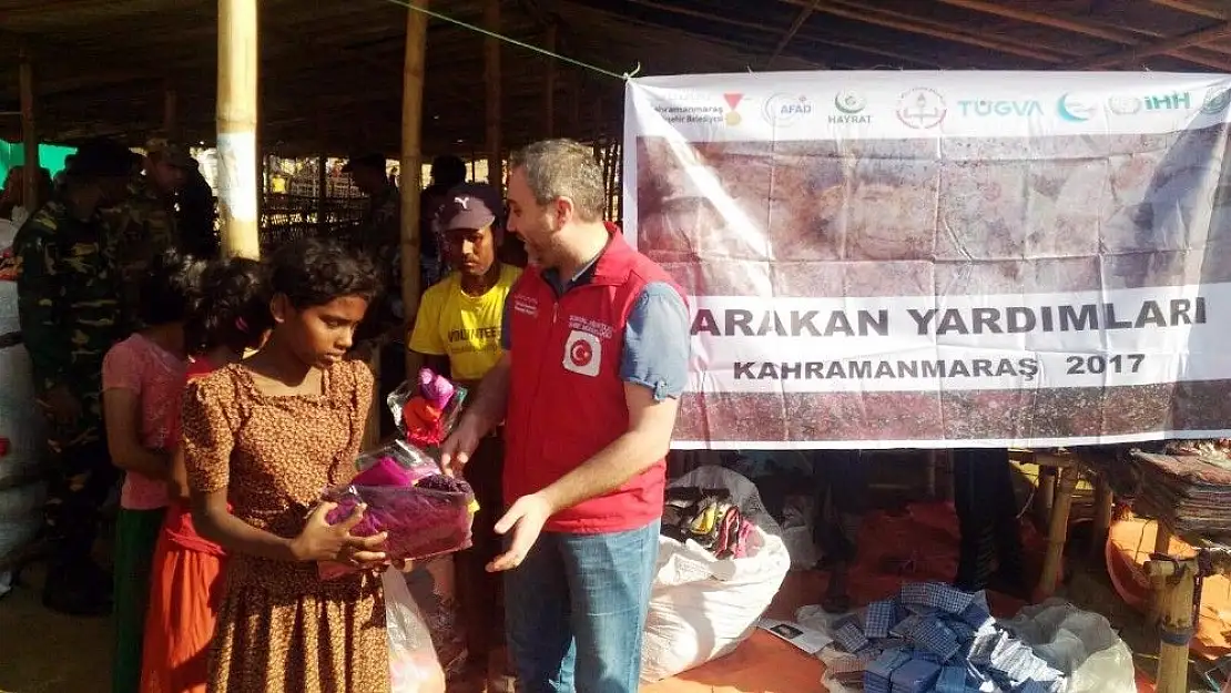'Kahramanmaraş´ın yardımları Arakan´a ulaştı'