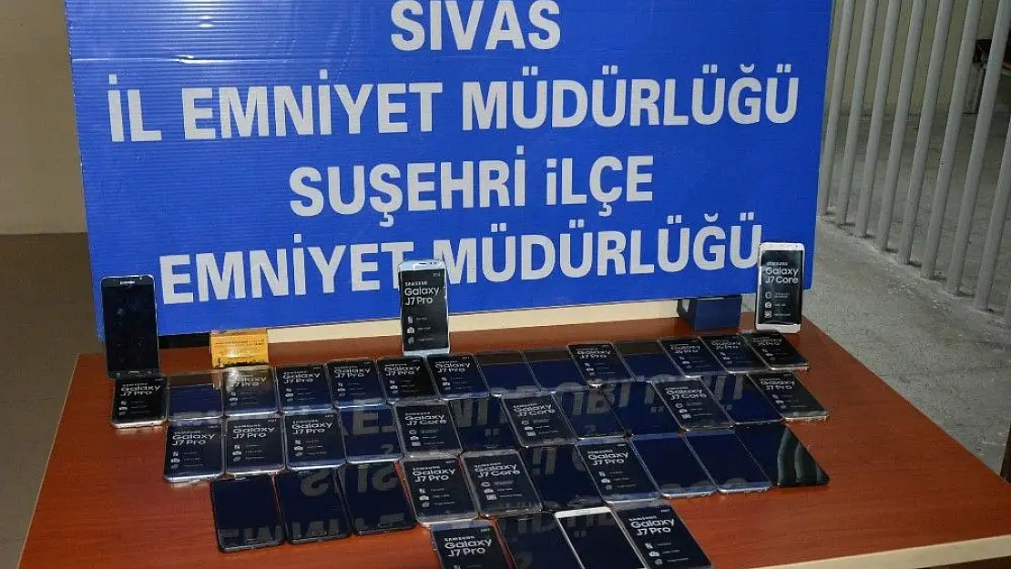 '43 Adet Gümrük Kaçağı Cep Telefonu ele geçirildi'
