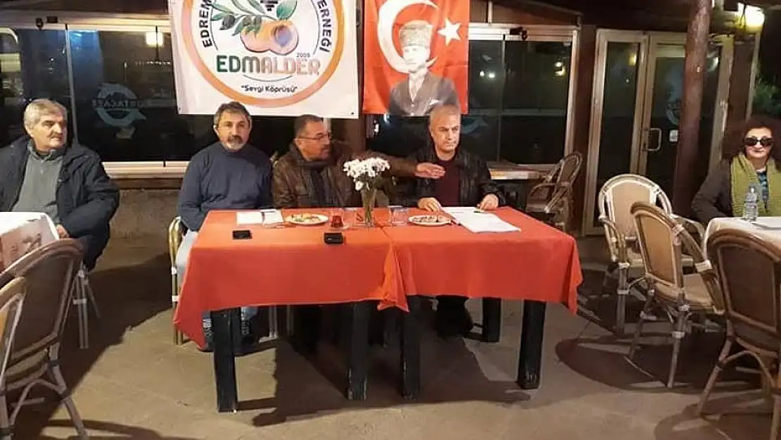 'Edremit Körfez Malatyalılar Derneğinde Önder güven tazeledi'
