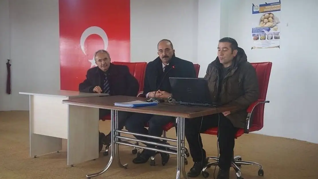 'Muhtarlara `kuraklık´ bilgilendirmesi.'