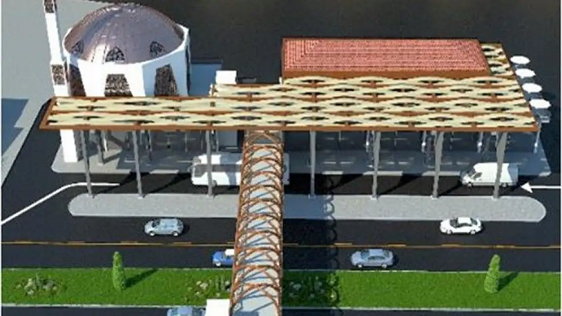 Darende´ye üstgeçitli terminal binası