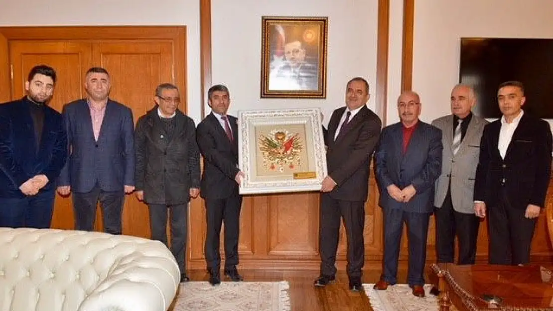 'Başkan İnce Vali Kaban´a esnafların sorunlarını anlatarak destek istedi'