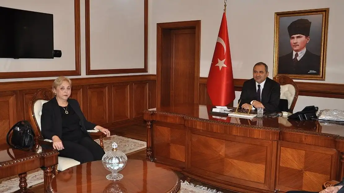 'HİMYAÇ-DER´den Vali Kaban´a ziyaret'